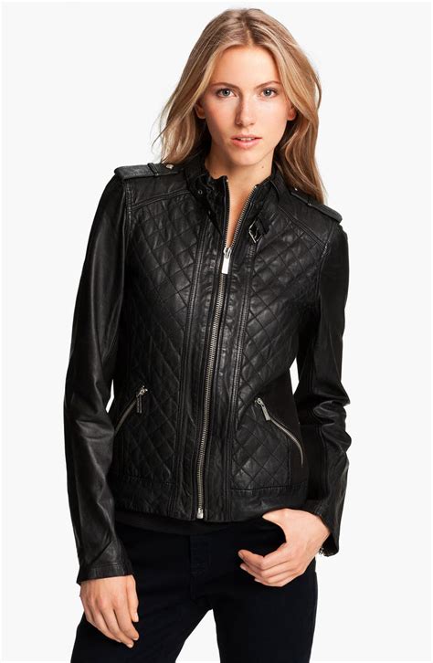 michael kors jacke kopie|michael kors leather jacket women.